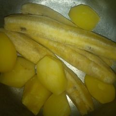 A picture of Mashed bananas.