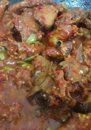 Foto resep Ayam kampung balado