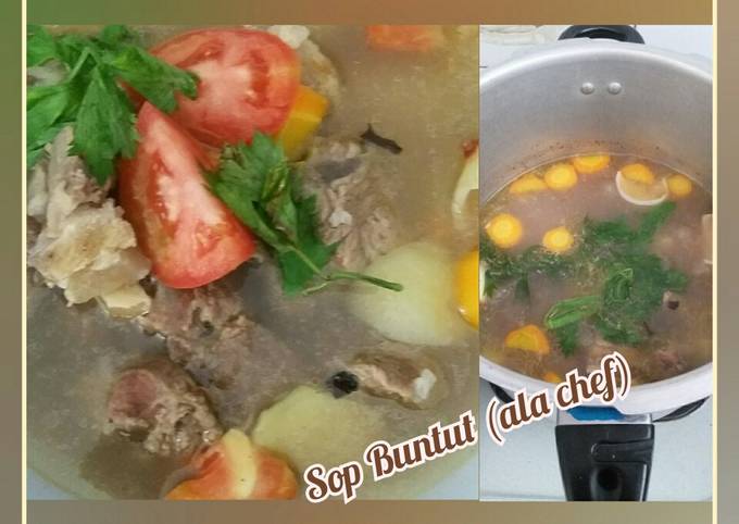 Resep Sop Buntut Ala Chef Oleh Ala Chef Cookpad