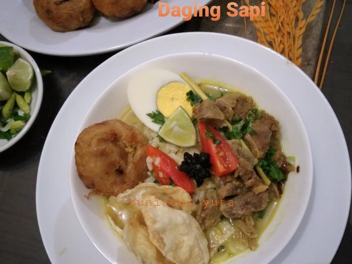 Langkah Mudah untuk Membuat Resep Soto Medan Daging Sapi yang Bikin Ngiler Anti Ribet, Uenak Banget