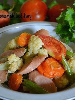 Foto resep Tumis Sayur warna warni