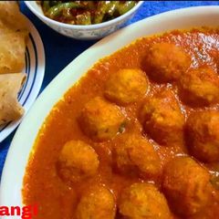 A picture of Aloo Kofta.