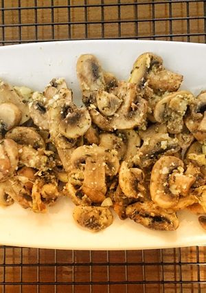 Foto resep Baked Mushroom with Parmesan