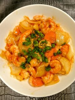 乾燒蝦仁 的食譜成品照片