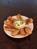 Turkey Tenders with Garlic Herb Cheese Dipping Sauce