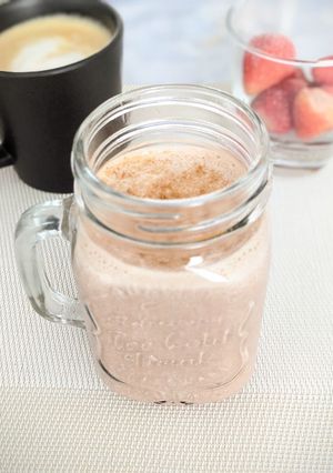 A picture of Strawberry Chocolate Smoothie.