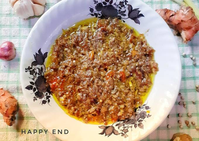 Resep Bumbu Betutu / Base Genep yang Enak