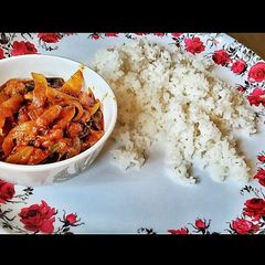 A picture of Quick onion Tomato chutney in 5 minutes.
