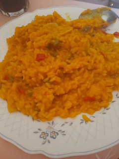 Una foto de Arroz con marisco