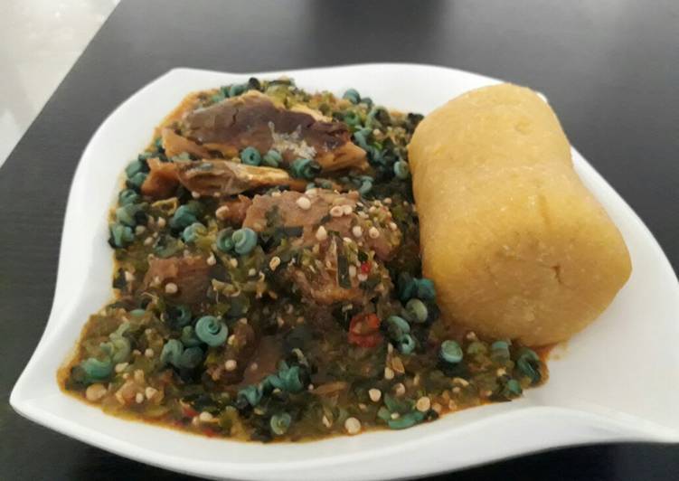 Recipe: Tasty Okro soup with periwrinkle and garri This is Secret Recipe  From My Kitchen !!