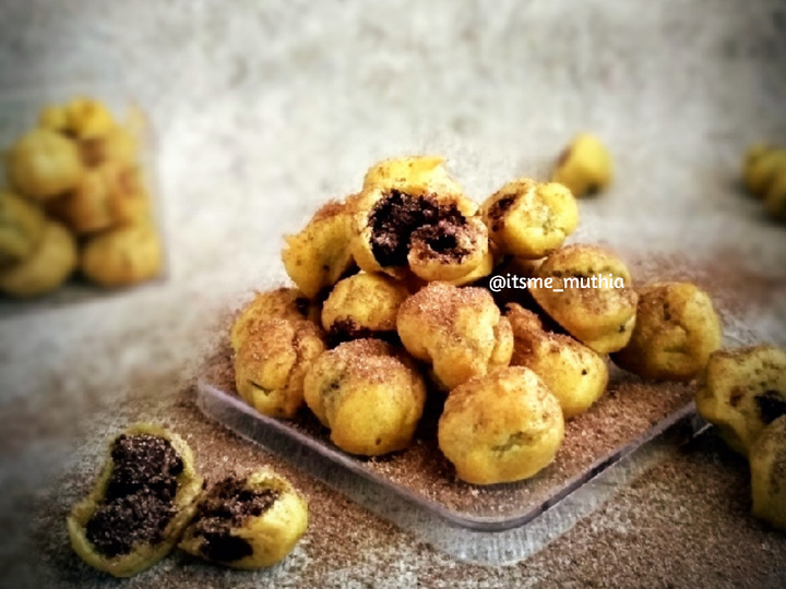 Resep Sus Mini isi Cokelat Enak