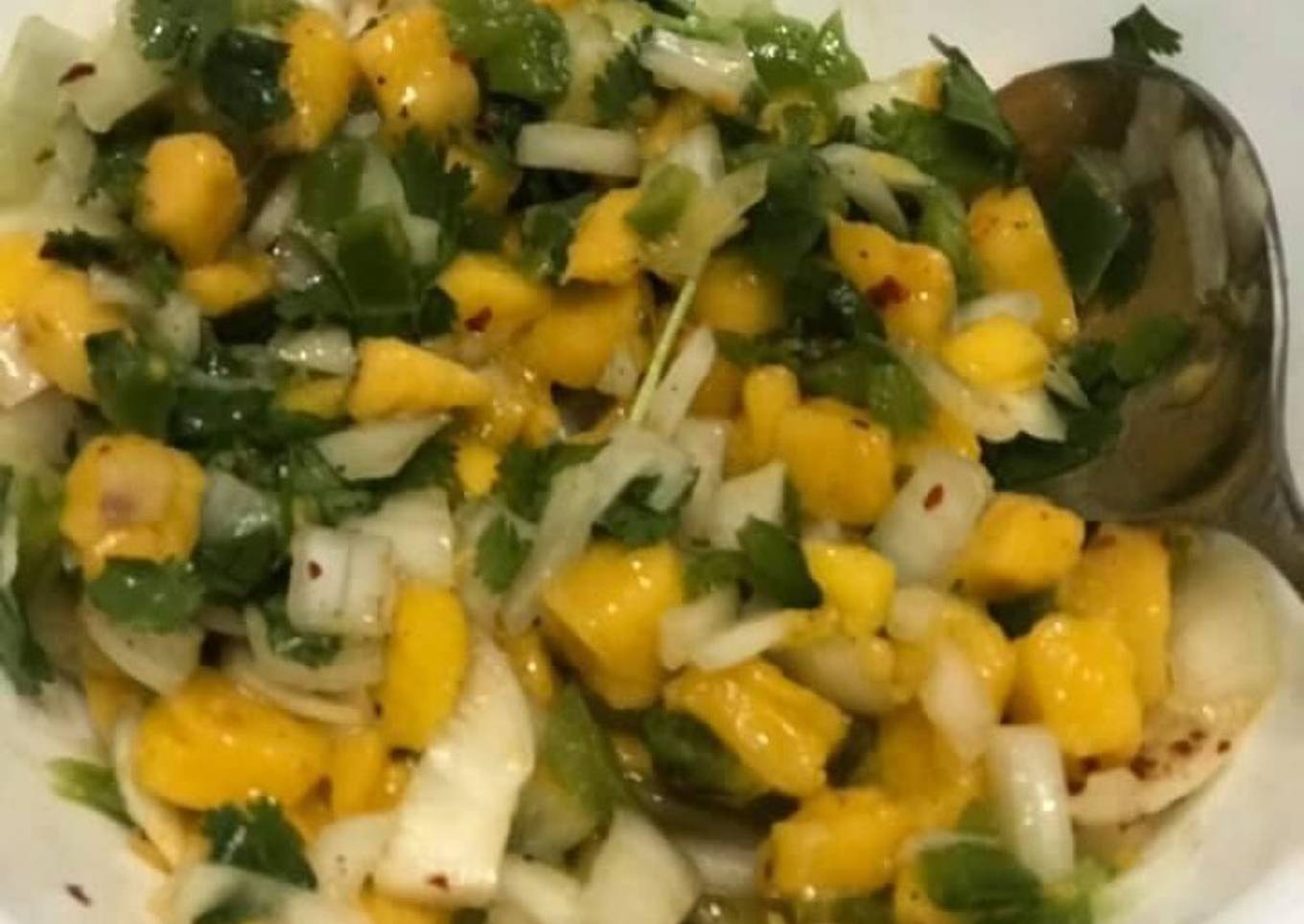 Mango 🥭 pico. (Mexican style mango 🥭