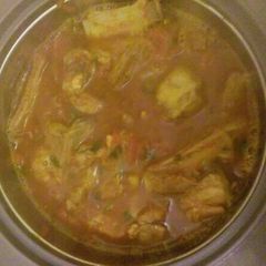 A picture of Meat stew.