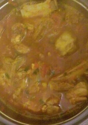 A picture of Meat stew.
