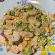 Ensalada con salsa rosa