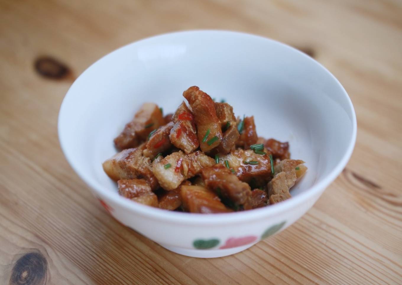 Braised Dried Sweet Pork Belly