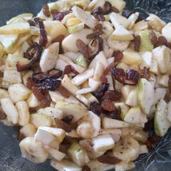 A picture of Juicy fruit chaat.