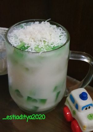 Foto resep [HOMEMADE] ES BONGKO PANDAN EASY