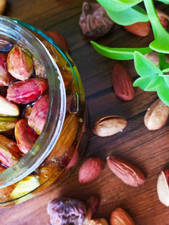 عکسی از دستور معجون آجیل و عسل