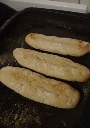 Una foto de Pan mini baguette