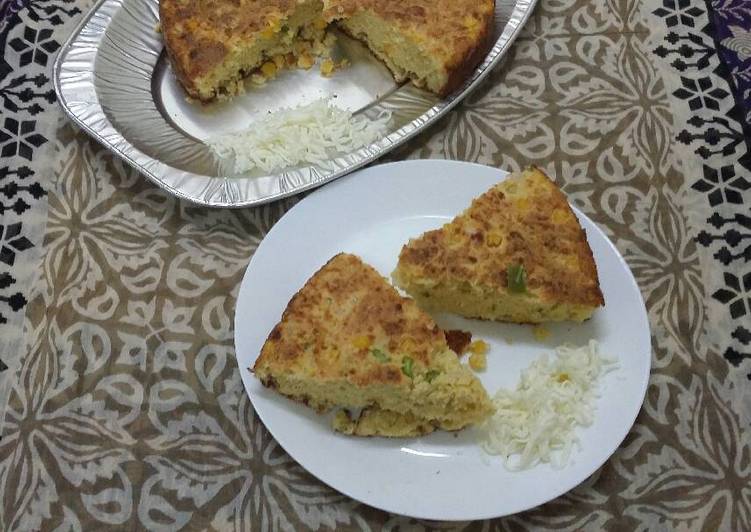 Recipe of Speedy Cheesy Mexican Cornbread.. #Baking