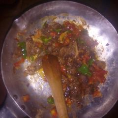 A picture of Goat meat.