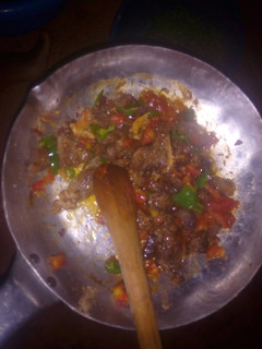 A picture of Goat meat.