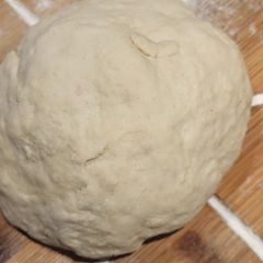 A picture of No-rise dough.