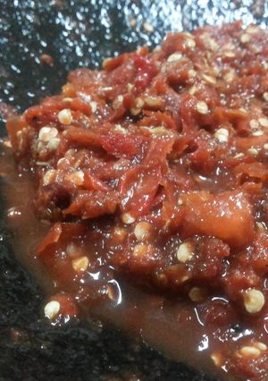 Foto resep Sambel terasi superr