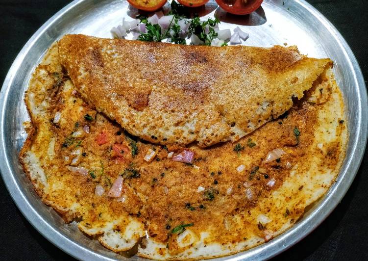 Recipe of Award-winning Hydrabadi masala dosa