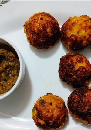 A picture of Corn Cutlet in Appam Maker.