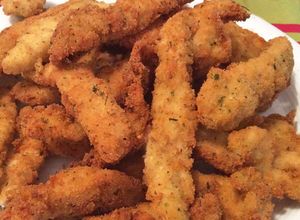 Una foto de Fingers de pollo