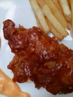 Foto resep Fire Chicken with Cheese Sauce