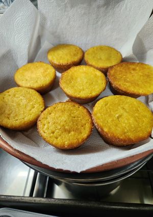 Una foto de Muffins de naranja ultrarápidos