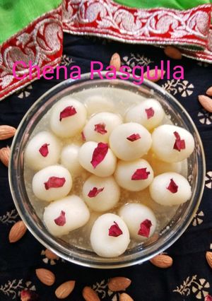 बंगाली रसगुल्ला (Bengali Rasgulla recipe in Hindi) रेसिपी मुख्य फोटो