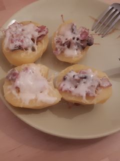 Töltött krumpli recept fotója
