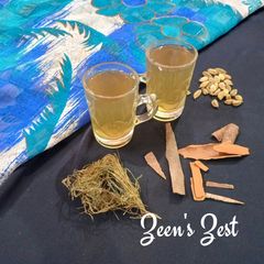 A picture of Wheatgrass Tea.