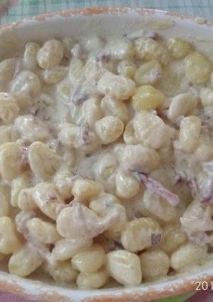 Foto di Gnocchi spek e mascarpone