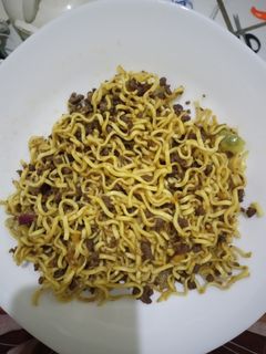 Foto resep Mie tumis daging giling
