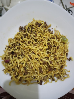 Foto resep Mie tumis daging giling
