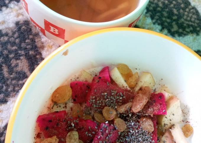 Langkah Mudah untuk Menyiapkan 45. Simple Happy Healthy Breakfast, Lezat Sekali