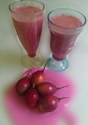 Foto resep Jus Terong Belanda #Dutch Eggplant Juice