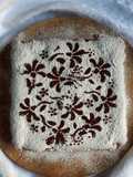 Torta con crema di ricotta e gocce di cioccolato