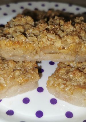 Une photo de Crumble pomme/poire flocons d'avoine