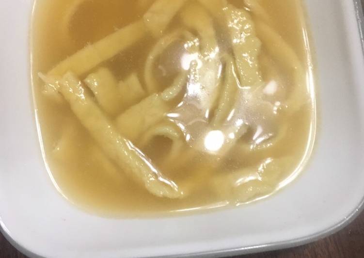 Noodles for soup