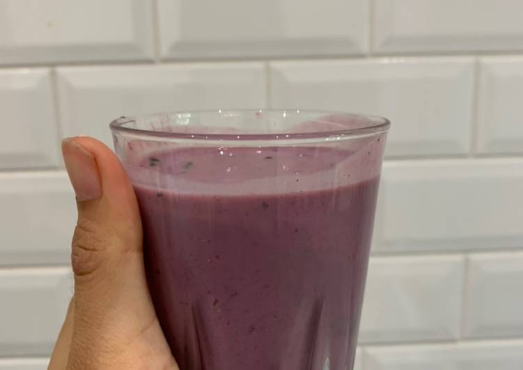 Smoothie blueberries