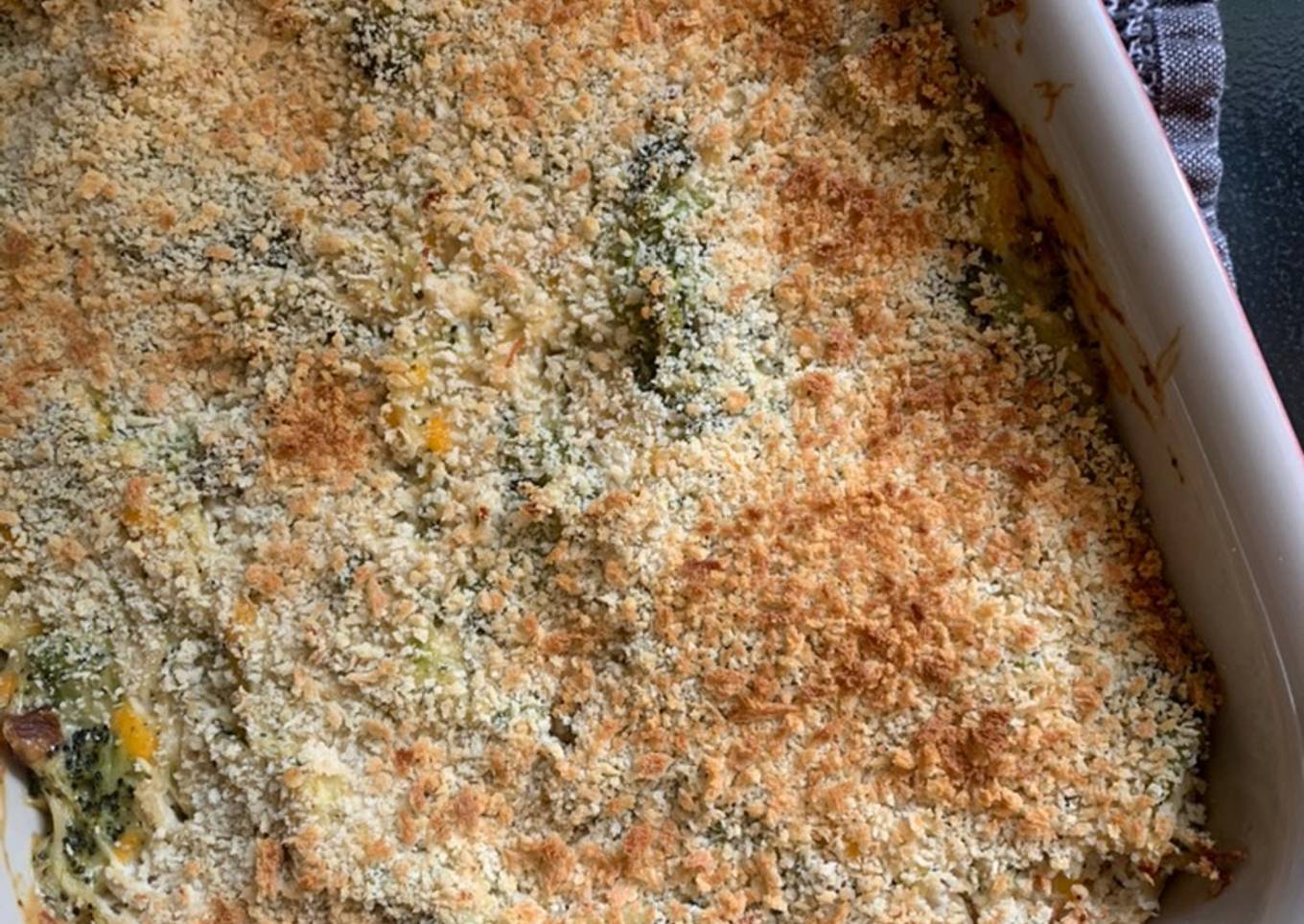 Casserole poulet-brocoli