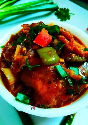 A picture of Chilli Chicken.