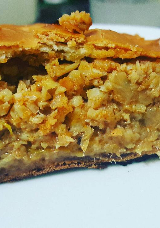 Una foto de Empanada gallega de merluza