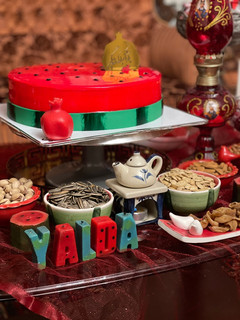 عکسی از دستور چیدمان یلدا